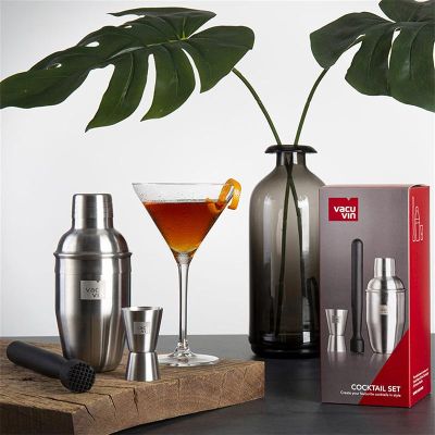 Vacu Vin 7889362 3 Piece Cocktail Set - Vacu Vin