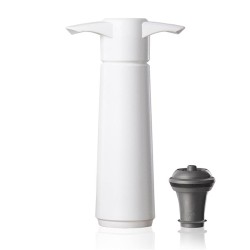 Vacu Vin 8542606 Wine Vacuum Set, White - 1