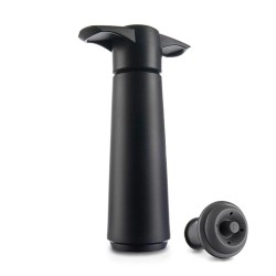 طقم شفط النبيذ Vacu Vin 854460، أسود - 2