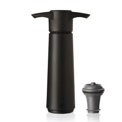 Vacu Vin 854460 Wine Vacuum Set, Black - 1