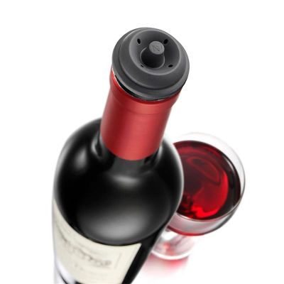 Vacu Vin 883060 Vakum Şarap Tıpası, 10 Parça, Gri - 4