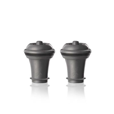 Vacu Vin 8840612 Vacuum Wine Stopper, Grey - Vacu Vin