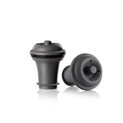 Vacu Vin 8840612 Vacuum Wine Stopper, Grey - 2