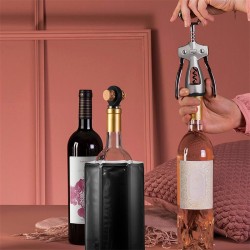 Vacu Vin 8874606 Bottle Stopper, Black - 3