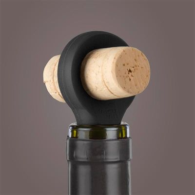 Vacu Vin 8874606 Şişe Tıpası, Siyah - 2