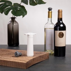 Vacu Vin 9812606 طقم مكنسة نبيذ، أبيض - 3