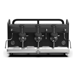VBM Black Moon Espresso Coffee Machine, 3 Groups, Black - 1