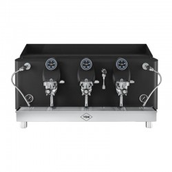 VBM Lollo Espresso Coffee Machine, 3 Groups, Black - VBM