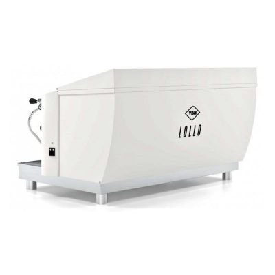 VBM Lollo Espresso Coffee Machine, 3 Groups, White - VBM