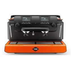 VBM Tecnique Espresso Coffee Machine, 2 Groups, Orange - VBM