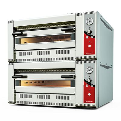 Venarro Dreay DYP - 9+9G 30 cm x 9+9 Pizza Kapasiteli Çift Katlı Pizza Fırını, Gazlı - 1