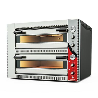 Venarro Frigga DYP 25 cm x 4+4 Pizza Kapasiteli Çift Katlı Pizza Fırını, Elektrikli - 1
