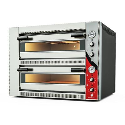 Venarro Frigga 34 cm x 4+4 Pizza Kapasiteli Çift Katlı Pizza Fırını, Elektrikli - 1
