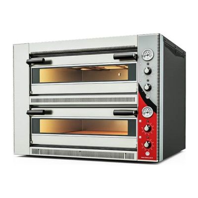 Venarro Frigga 34 cm x 6+6 Pizza Kapasiteli Çift Katlı Pizza Fırını, Elektrikli - 1