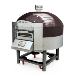 Venarro Galadri 30 cm x 6 Pizza Capacity Pizza Oven with Rotating Base, Electric, Brown - 1