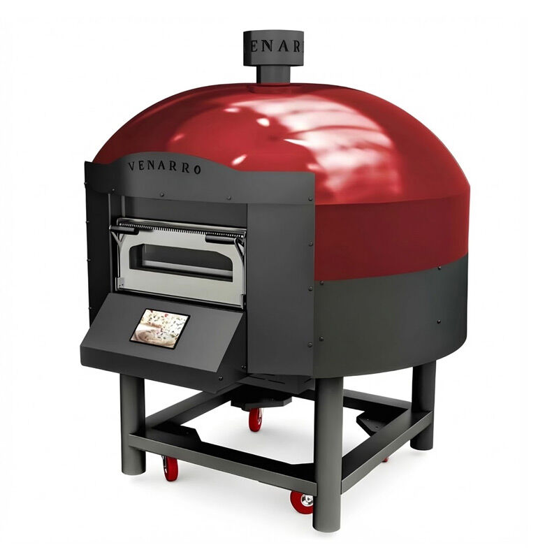 Venarro Galadri Döner Tabanlı Pizza Fırını, 30 cm x 6 Pizza Kapasiteli, Elektrikli, Kırmızı - Venarro