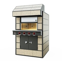 Venarro Galadri DYF - 119 N Pita and Lahmacun Oven, Natural Gas - Venarro