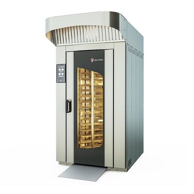 Venarro Roblin DGF - P14/40 A Arabalı Döner Patisserie Fırın, 14 Tepsi Kapasiteli, 40x60 cm, Doğalgazlı - 1
