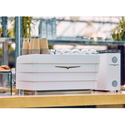 Victoria Arduino Eagle Tempo Espresso Coffee Machine, 2 Groups, White - 4