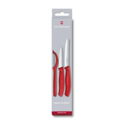 Victorinox Swiss Classic 6.7111.31 3'lü Soyma Seti, Kırmızı - 2