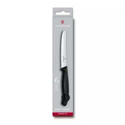 Victorinox Swiss Classic 6.7833.6 6'lı Tırtıklı Domatas ve Sofra Bıçağı, 11 cm, Siyah - 2