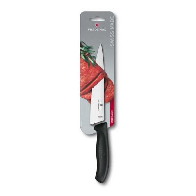Victorinox Swiss Classic 6.8003.19B Blisterli Doğrama Bıçağı, 19 cm, Siyah - 2