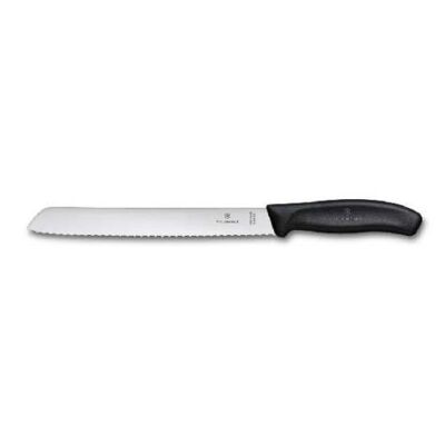 Victorinox Swiss Classic 6.8633.21B Blisterli Ekmek Bıçağı, 21 cm, Siyah - 1