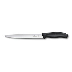 Victorinox Swiss Classic 6.8713.20B Fillet Knife with Blister, 20 cm, Black - Victorinox
