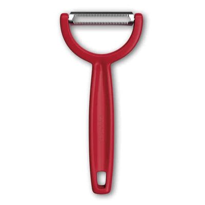Victorinox YPSO 6.0963.1 Tırtıklı Kenar Çift Taraflı Soyacak, Kırmızı - Victorinox