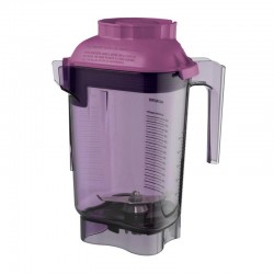 Vitamix Drink Machine Advance, Barboss, Touch Go&2, Quiet One Compatible Complete Bowl, 0.9 L, Purple - Vitamix