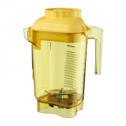 Vitamix Drink Machine Advance, Barboss, Touch Go&2, Quiet One Compatible Complete Bowl, 0.9 L, Yellow - Vitamix