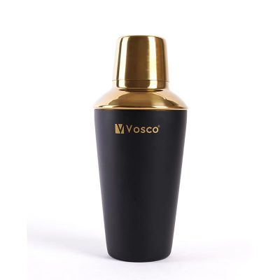 Vosco VSC-K3G 3 Parça Golden Bar Kokteyl Seti, Siyah - 4