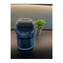 Vosco VSCB-12B Hazneli Ev Tipi Parmak Buz Makinesi, 12 kg/gün Kapasiteli, Gri - 3