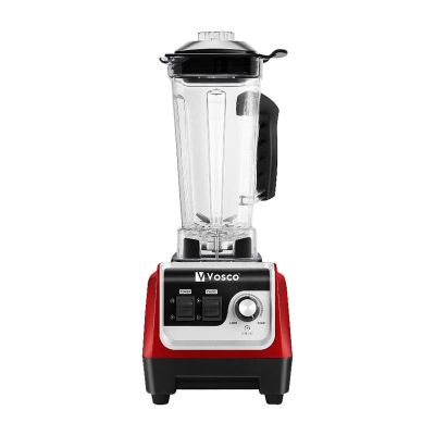 Vosco HS-206 Manuel Buz Kırıcı Bar Blender, 2 L, 2000 W, Kırmızı - 1