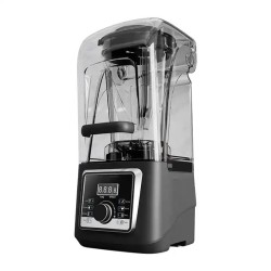 Vosco HS-214CG Pro Gürültü Önleyici Kapaklı Dijital Bar Blender, 4 L, 1600 W, Siyah - Thumbnail