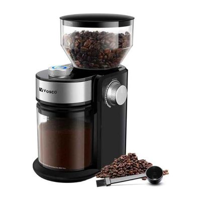 Vosco KD-835 مطحنة قهوة منزلية قابلة للتعديل بالجرعة - Vosco