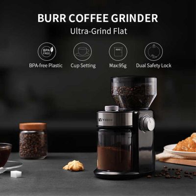 Vosco KD-835 Dosage Adjustable Household Coffee Grinder - Vosco