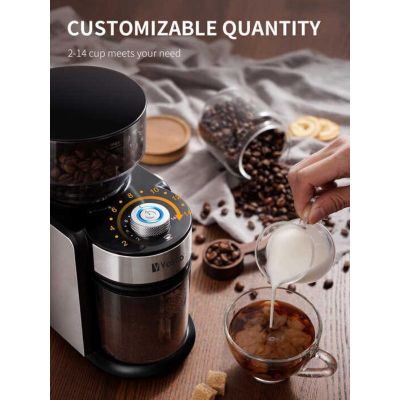 Vosco KD-835 Dozaj Ayarlı Ev Tipi Kahve Değirmeni - 3