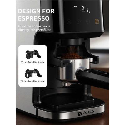 Vosco KD-CG018 Ev Tipi Barista Kahve Değirmeni - Vosco