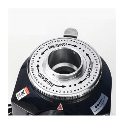 Vosco KD-P50B طاحنة قهوة أوتوماتيكية بالكامل قابلة للتعديل، أبيض - 6