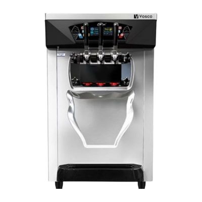 Vosco VBJK-28T 3 Kollu Soft Dondurma Makinesi, 25 L - 1