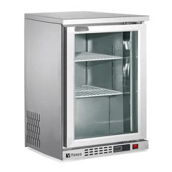 Vosco VBB-G150 Tek Kapılı Bar Arkası Şişe Soğutucu Dolap, 138 L, Gri - Vosco