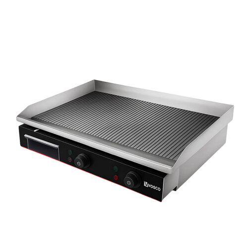Vosco VBL-922 Çift Kontrollü Oluklu Izgara, 73x47x24 cm, Elektrikli - Vosco