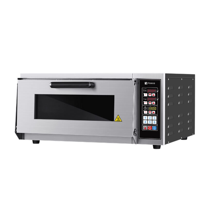 Vosco VCP-03 25 cm 4 Pizza Kapasiteli Taş Pizza Fırını, Elektrikli - Vosco