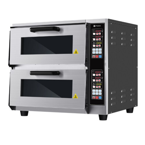 Vosco VCP-04 25 cm 8 Pizza Kapasiteli Taş Pizza Fırını, Elektrikli - Vosco