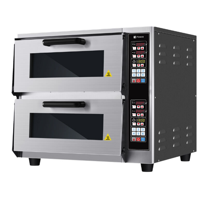 Vosco VCP-04 25 cm 8 Pizza Kapasiteli Taş Pizza Fırını, Elektrikli - Vosco