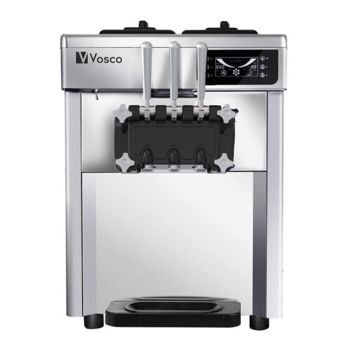Vosco VD-520S-PRO Üç Kollu Set Üstü Dondurma Makinesi, 11 L - Vosco