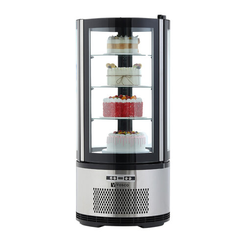 Vosco VFT-100R Dikey Pasta Teşhir Dolabı, 100 L - Vosco