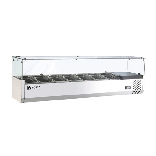 Vosco VFT-1500L2 6 Çekmeceli Saladbar, 150x39.5x44.5 cm - Vosco