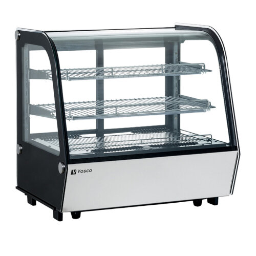 Vosco VFTW-120L Tezgah Üstü Soğuk Teşhir Dolabı, 120 L - Vosco